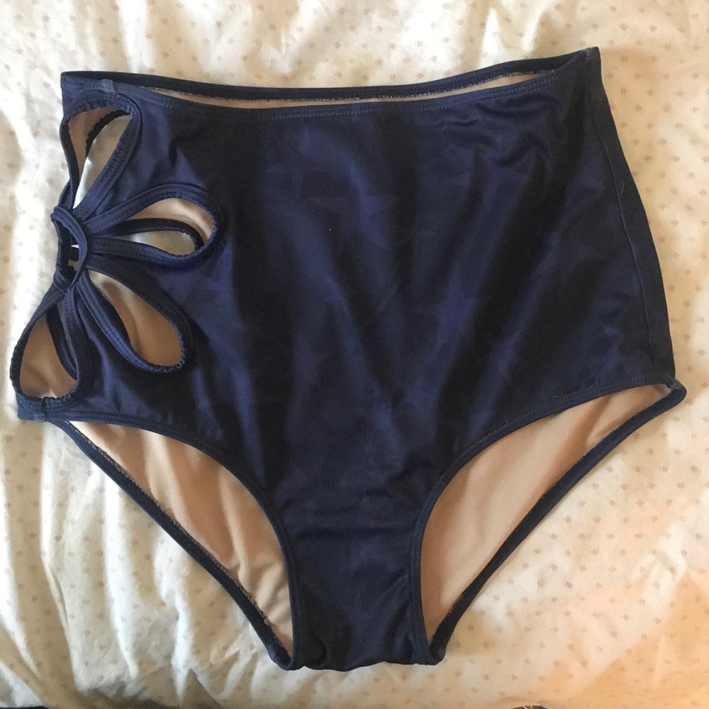 Blue Stars Flower Cut Out bottoms